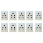 Coin 6 Amp 5 Pin Socket (Pack Of 10)