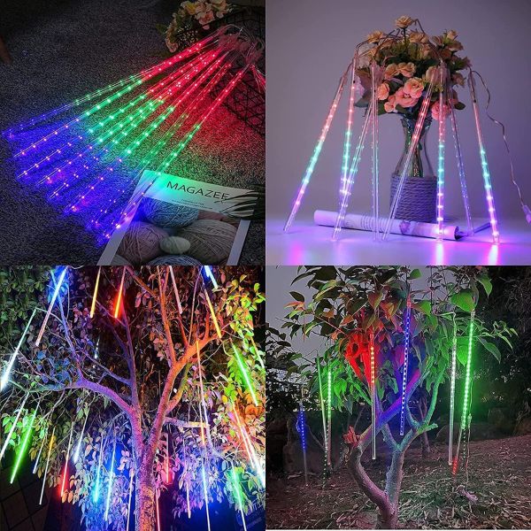 Smuf Rain Drop Light With 8 Tubes Decorative Lights