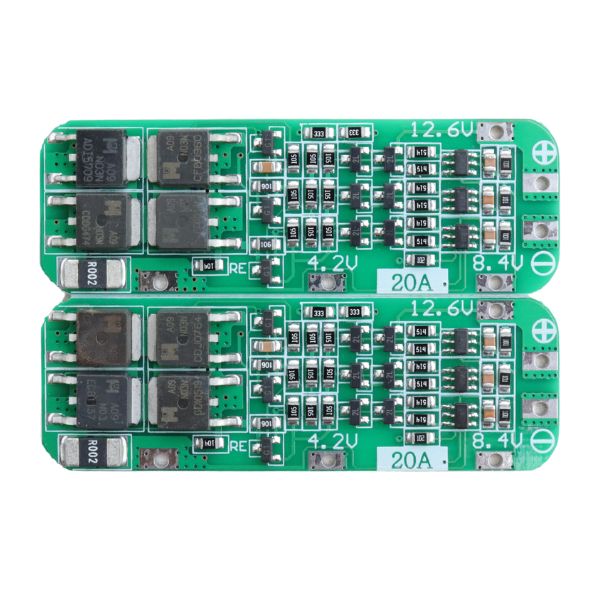 12.6V BMS 3S 20A 18650 Lithium Battery Management Board