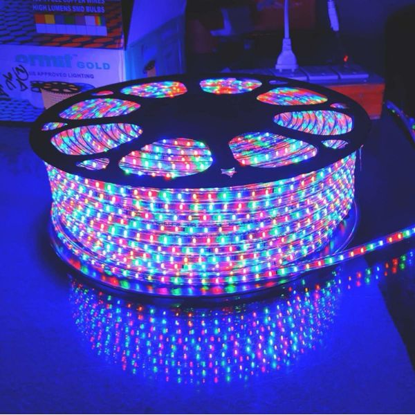 50 Meter 6 Color 8 Function Running Pipe LED Rope Light