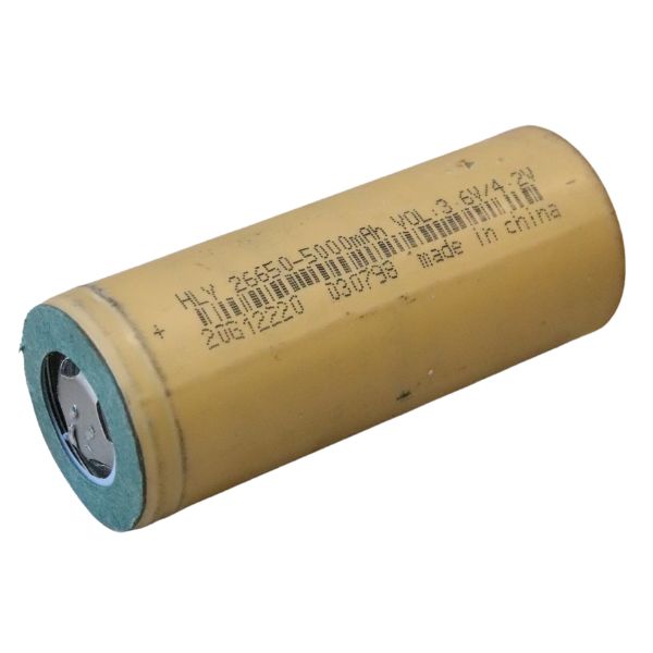 HLY 26650 3.6V/4.2V 5000 mAh Lithium Battery