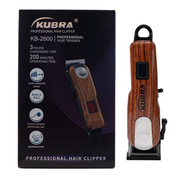 KUBRA KB-2600 Wooden Professional Hair Trimmers