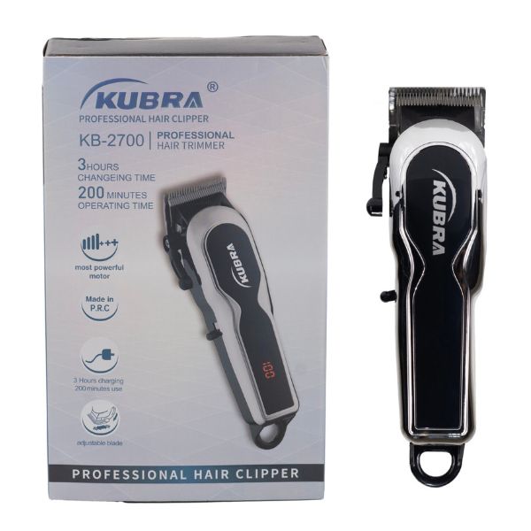 KUBRA KB-2700 Hair Clipper Professional Hair Trimmers Side