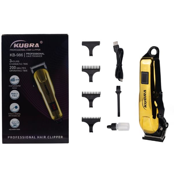 KUBRA KB-986 Hair Clipper Professional Hair Trimmer