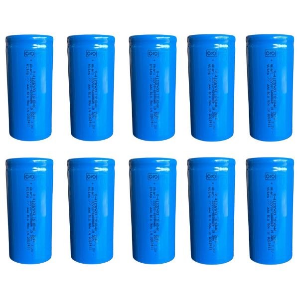 Akari 6000 mAh 19.2Wh 3.2V 32700 Lithium Battery (Pack Of 10)