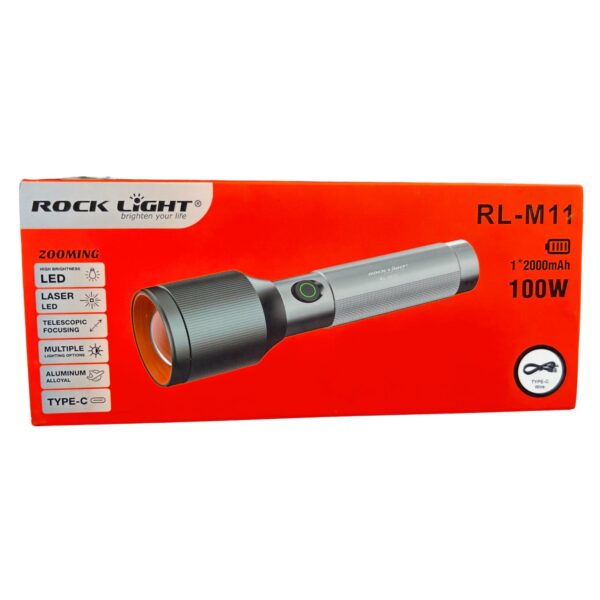 Rock Light RL-M11 LED Aluminium Body Torch Light