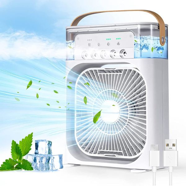 Mini Portable 3 in 1 Cooling USB AC Cooler For Room