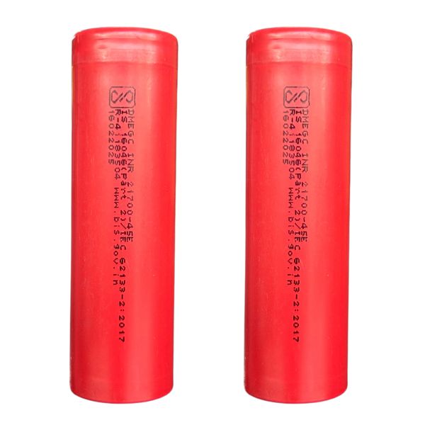 DMEGC 4500 mAh Original 21700 Lithium Battery (Pack Of 2)