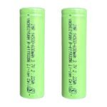 IMR 600 mAh 3.7V 14500 Lithium Battery (Pack Of 2)