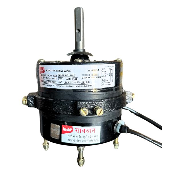 Indo 1-10 Silver Line 105W Clockwise 3 Speed Cooler Motors