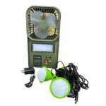 Rocklight RL-5690 Mini Fan With Light Solar Home Light