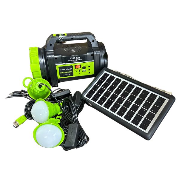 Rocklight RL-5790 Mini Fan With Torch Solar Home Light