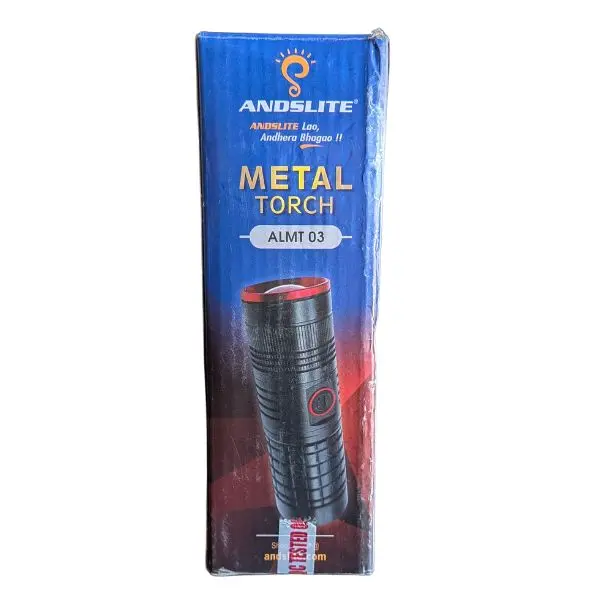 Andslite ALMT 03 Zooming Metal Torch Light - Smuf