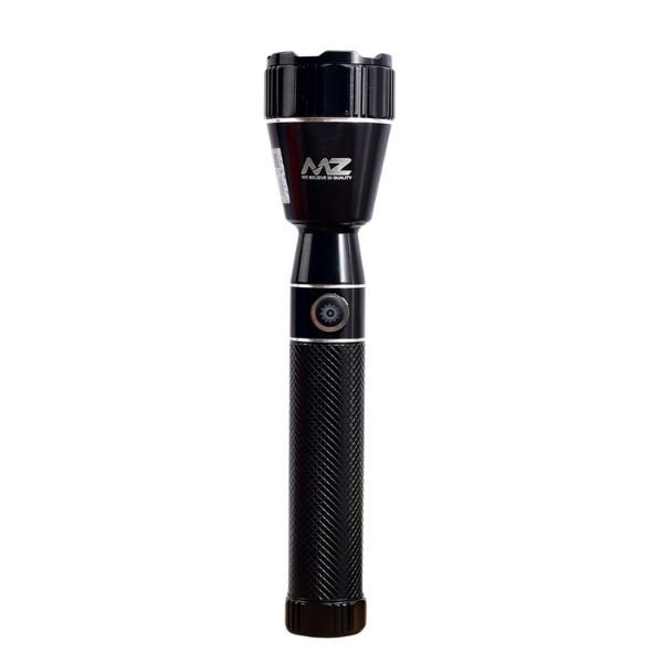 MZ M298 Metal Zoomable 5 Mode Flashlight Torch Lights