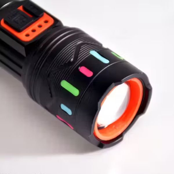 MZ M920 Metal Zoomable 5 Mode Flashlight Torch Light