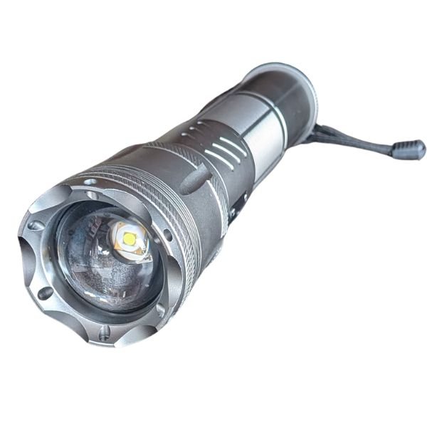Rock Light RL-M35 Aluminium Zooming LED Torch Light Mains