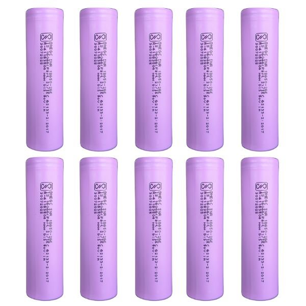 DMEGC 2600 mAh Original EV Grade 18650 Lithium Battery 10
