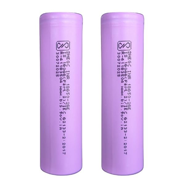 DMEGC 2600 mAh Original EV Grade 18650 Lithium Battery 2