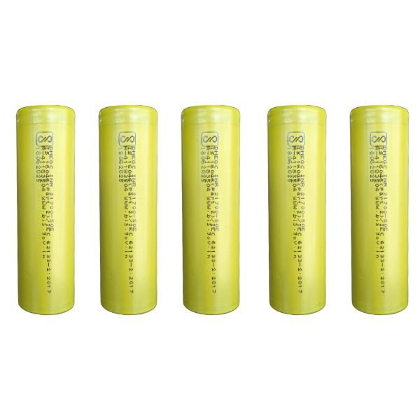 DMEGC 5000 mAh Original EV Grade 21700 Lithium Battery (Pack Of 5)