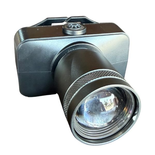 Rock Light RL-M111 Metal Body Zooming Yellow And White Light Head Light