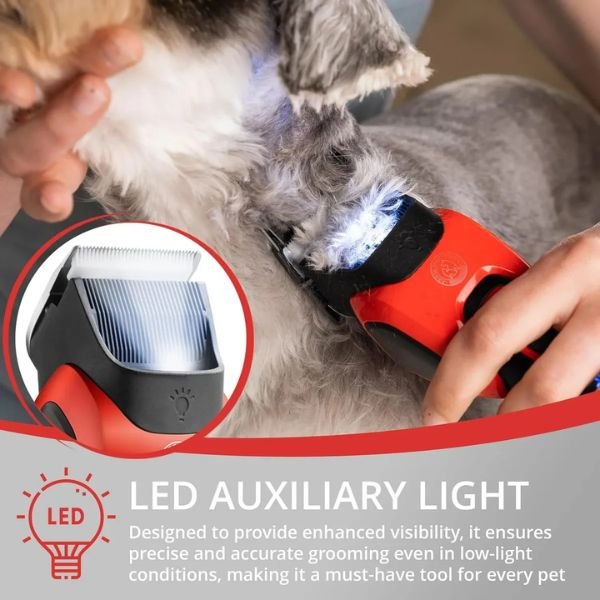 VGR V-208 Professional Pet Clipper Hair Trimmer side