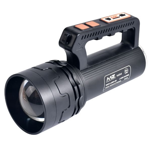 MZ M294 LED Zooming 3 KM Range Torch Light