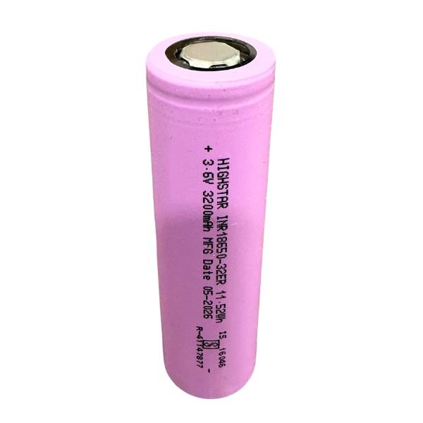 Highstar 3200 mAh Original 32E 18650 Lithium Battery Top