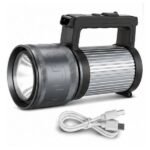 Rock Light RL-M75 3 KM Range Zooming Metal Torch Light