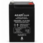Akari Plus 4V 9.0 Ah 9000 mAh RB490BS Lead Battery