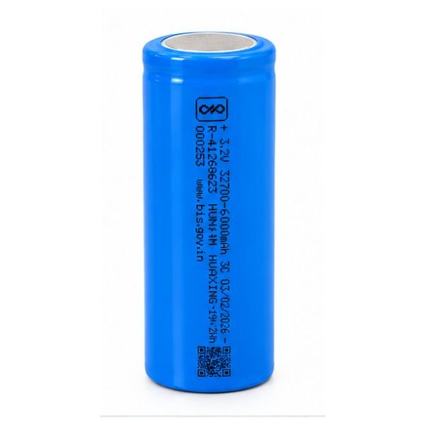 Hunan 6000 mAh 3C 19.2 Wh 3.2V 32700 Lithium Battery